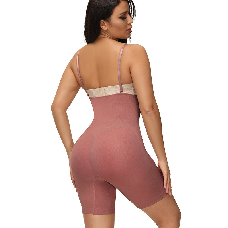 No Trace European And American Sling One-piece Shapewear Without