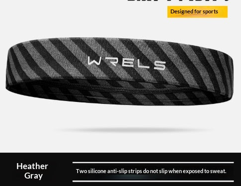 Outdoor Sports Headband Mens Basketball Non-slip Sweatband Hair Securing