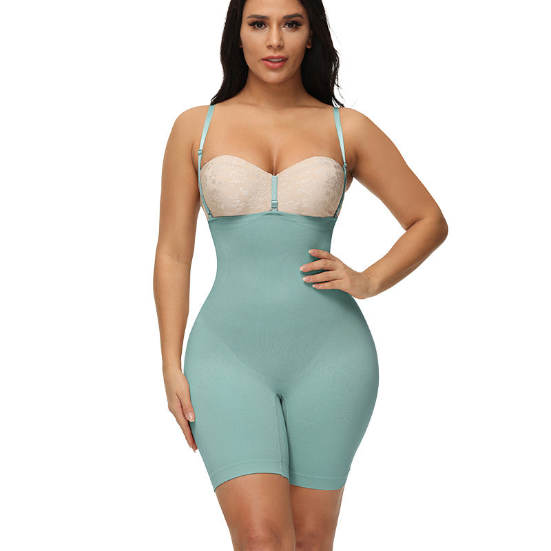 No Trace European And American Sling One-piece Shapewear Without
