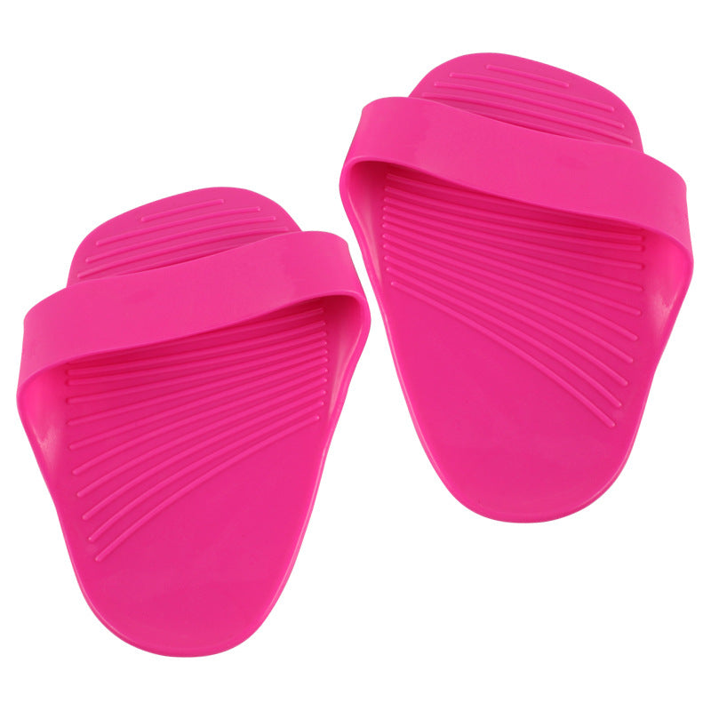 Silicone Hand Protector Sports Fitness Dumbbell Weightlifting Gloves Anti-wear