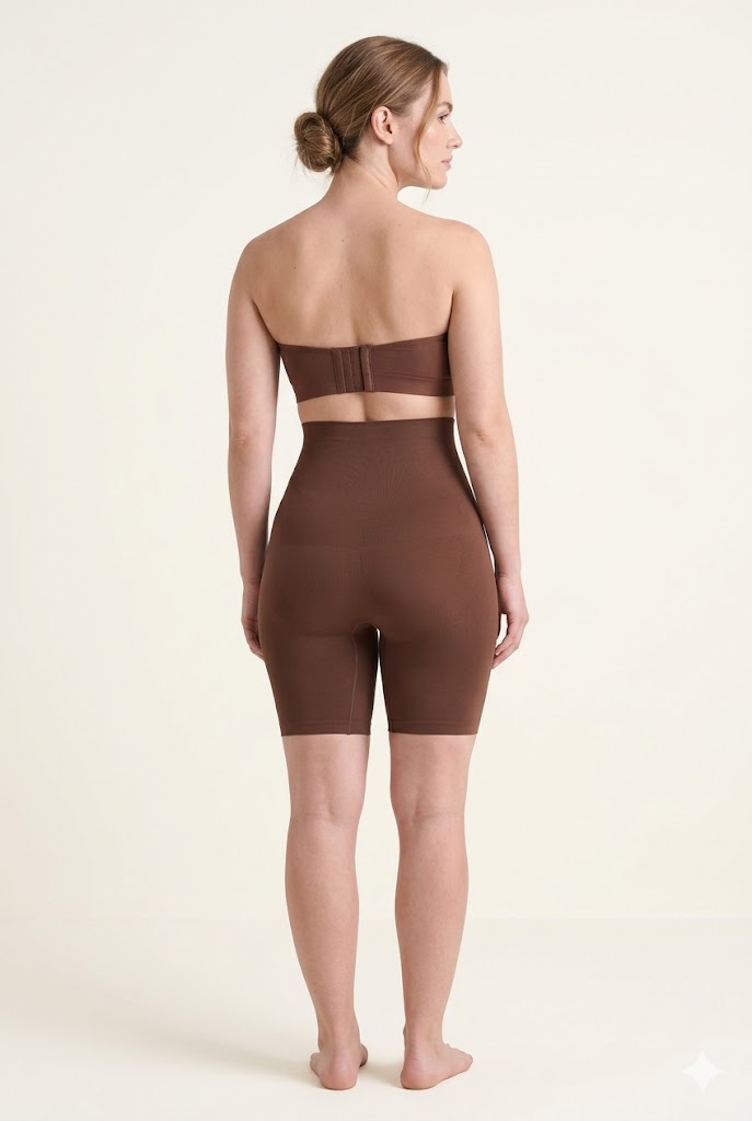 Shapewear For Women - High-waisted Tummy Control Shorts, Thigh Slimmer