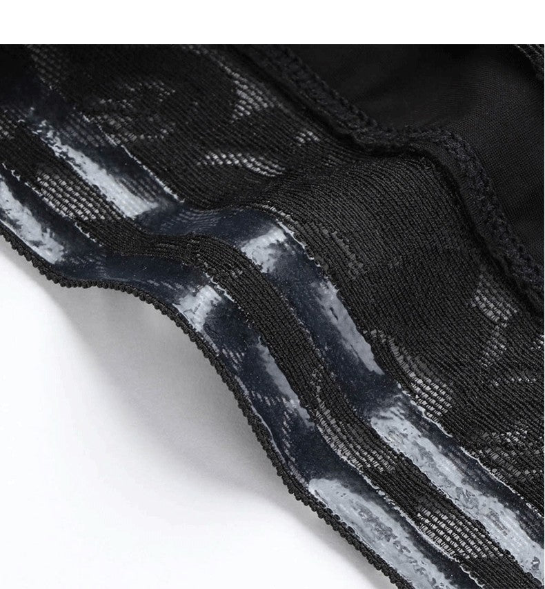 Wear High-waisted Body-shaping Breathable Breast-supporting Corset Shapewear