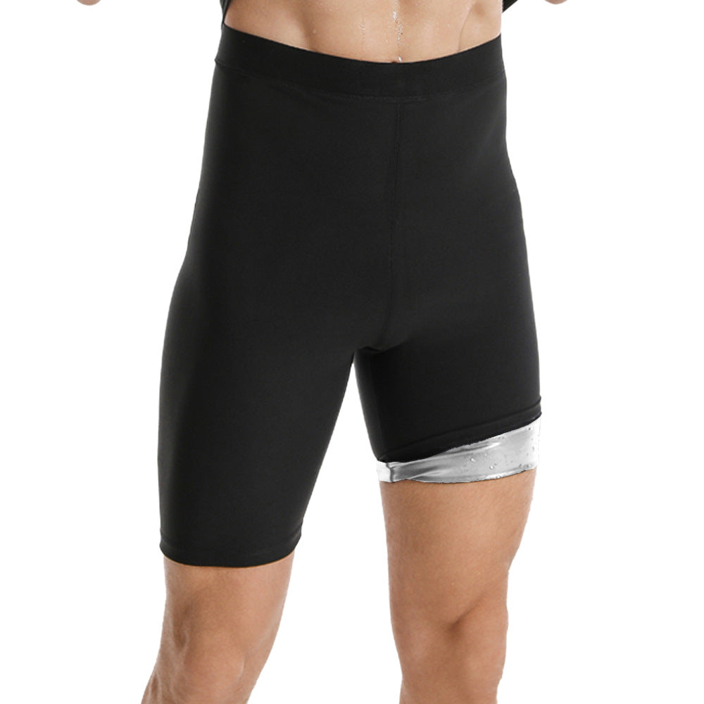 Men's Violently Sweat Suit Sports Short-sleeved Shorts