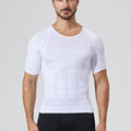 140D Men's Vest Shapewear Men Body Toning T-shirt Slimming Shaper Corrective