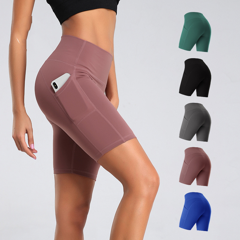 High Waist Fitness Gym Workout Leggings With Pockets Athletic Yoga Pants Slim
