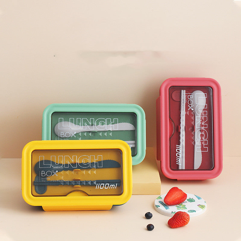 Heated Partitioned Bento Box Student Japanese Lunch
