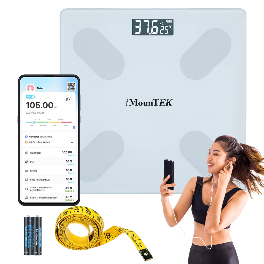 Smart Digital Scale For Body Weight High Accuracy BMI Full Composition Analysis