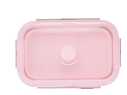 Silicone Lunch Box Foldable Microwave Oven Storage