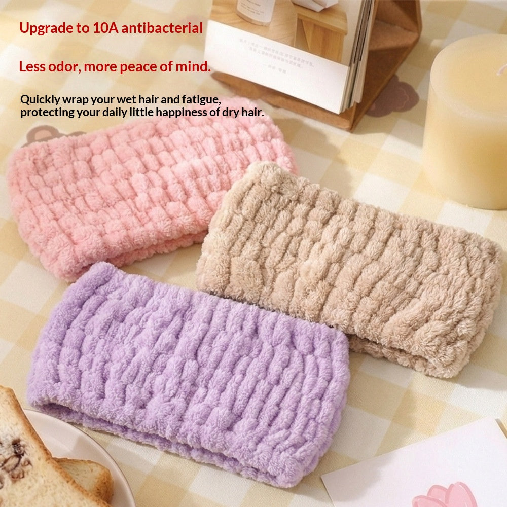 Coral Fleece Non-slip Stretchy Sports Headband
