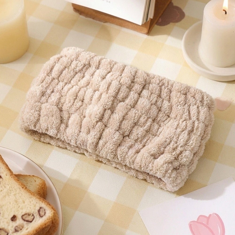 Coral Fleece Non-slip Stretchy Sports Headband