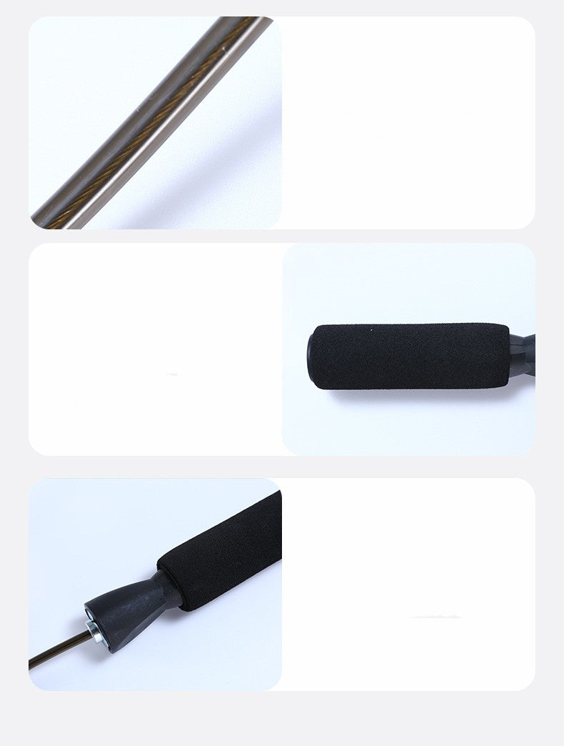 Adjustable Racing Foam Handle Skipping Rope