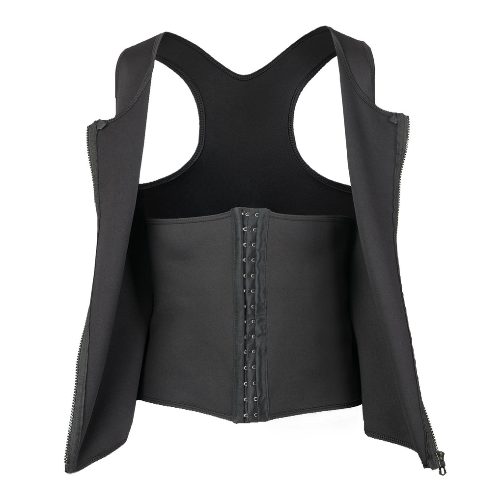 Large Size Men's Sauna Clothes Belly Contracting Vest Sports