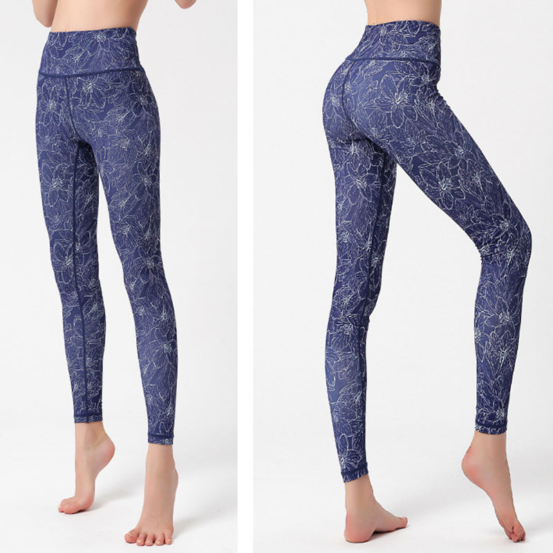 Fashion Tie Dye Leggings Women Fitness Yoga Pants Push Up Workout Sports