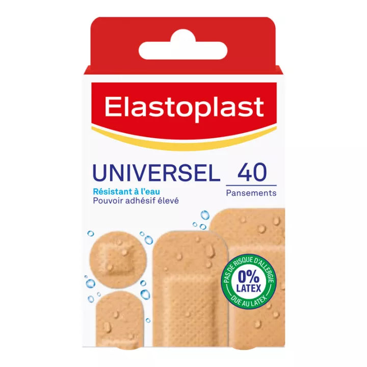 Elastoplast Universal Water-Resistant Dressings 40 Pack