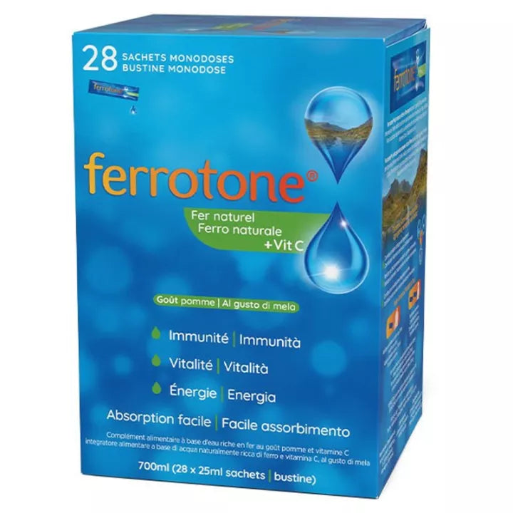 Ferrotone Natural Iron and Vitamin C Sachets