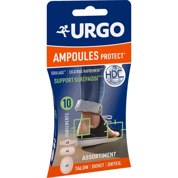 Urgo Protect Blister Plasters 10 Pack