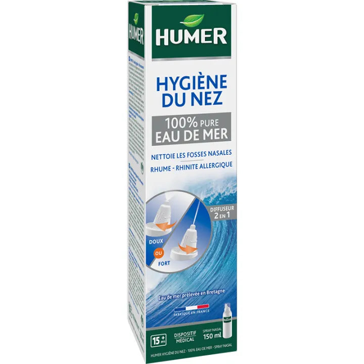 Humer Sterile Seawater Nasal Hygiene Spray Adult 150 ml
