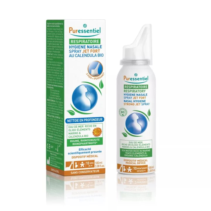 Puressentiel Respiratory Strong Stream Nasal Hygiene Spray 100 ml