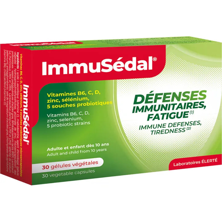 ImmuSédal Immune Defence & Fatigue 30 Capsules